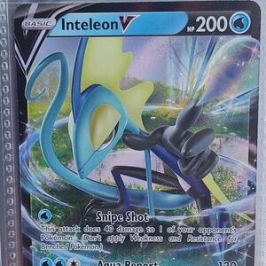Inteleon V 049/192 SWSH Pokemon TCG Rebel Clash Half Art